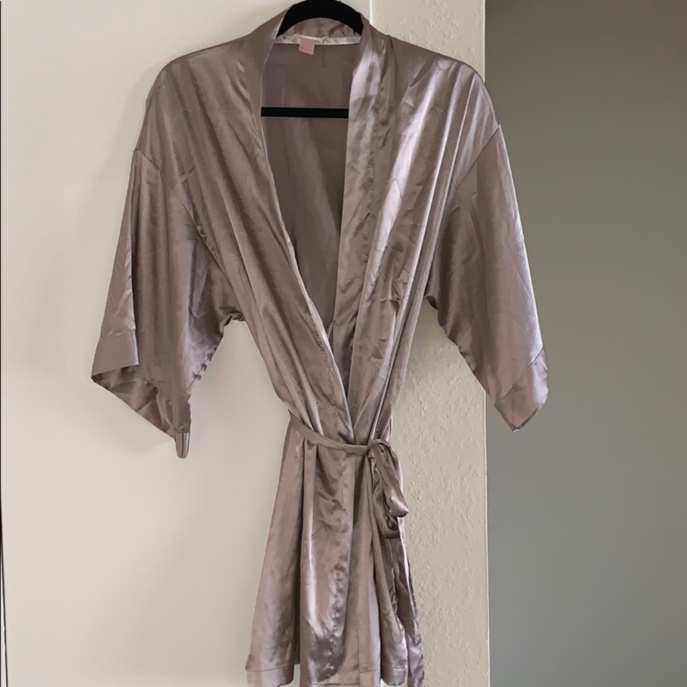 Victoria’s Secret Satin Bell-Sleeve Robe